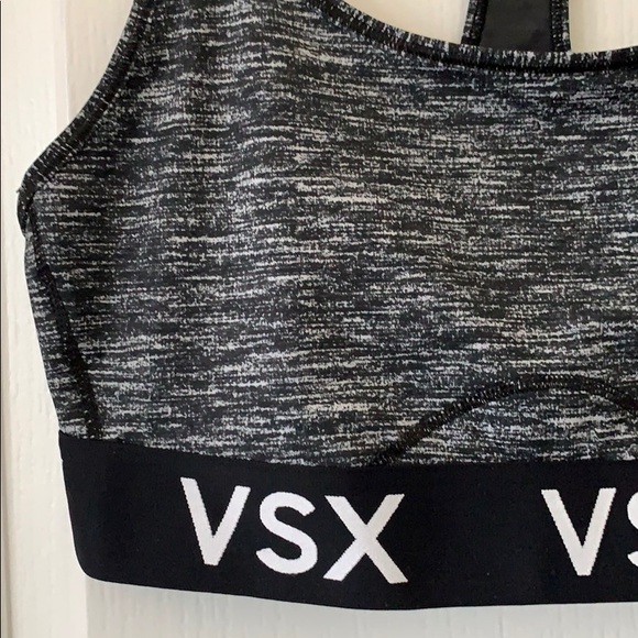 NWT VICTORIA’S SECRET VSX Marled Racerback Body-Wick Sports Bra - Picture 3 of 16